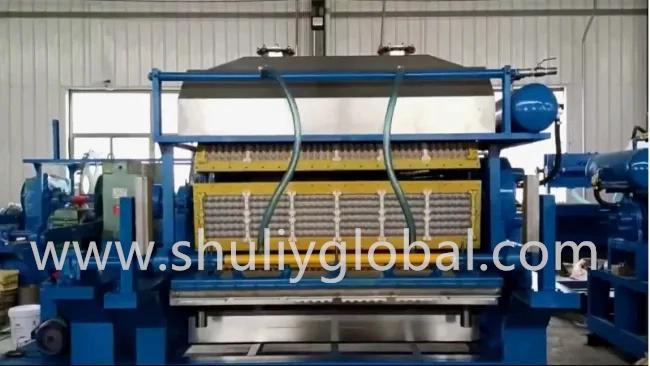 7000p/h Egg Tray Making Machine