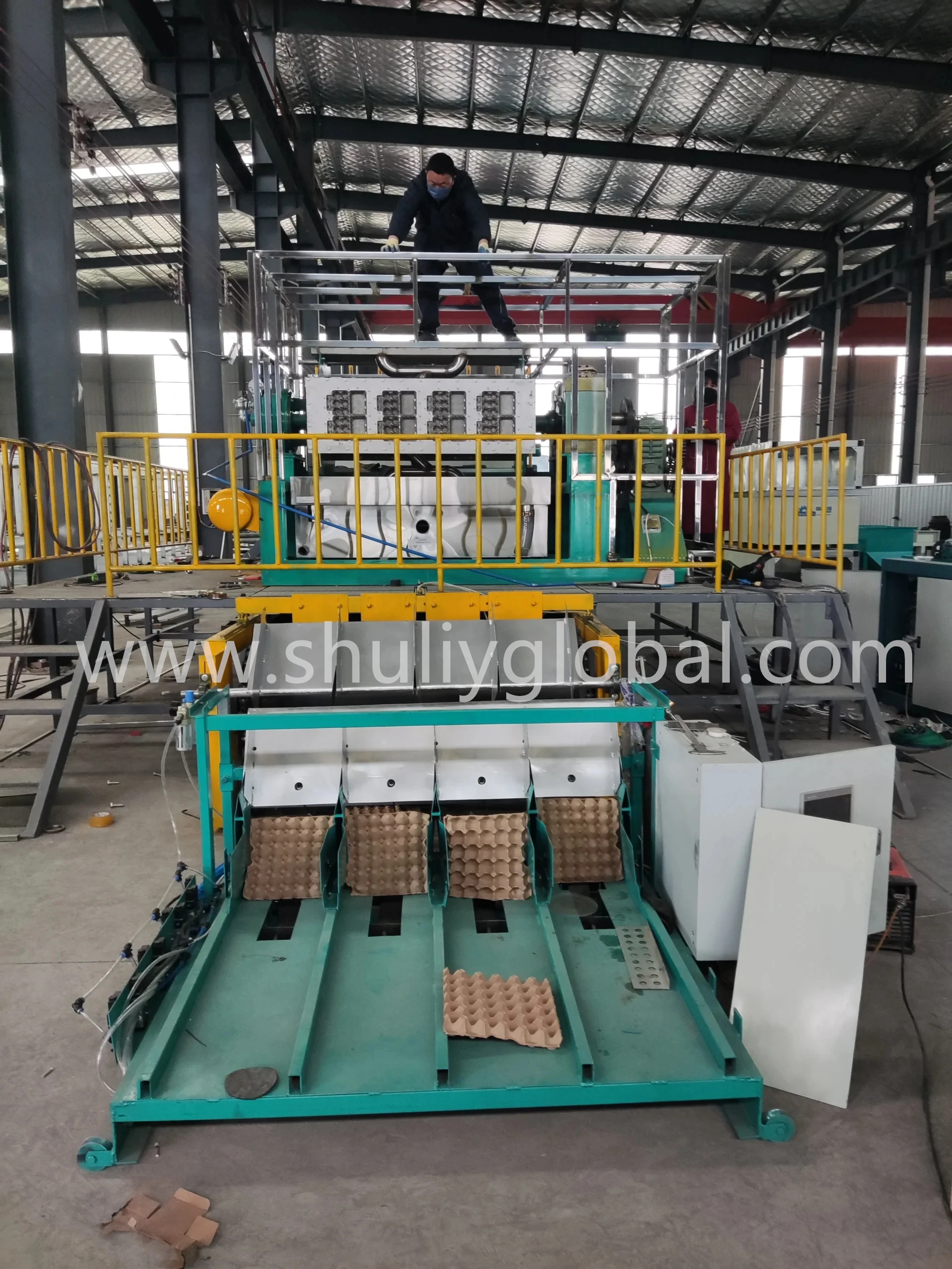 Egg Tray Making Machine