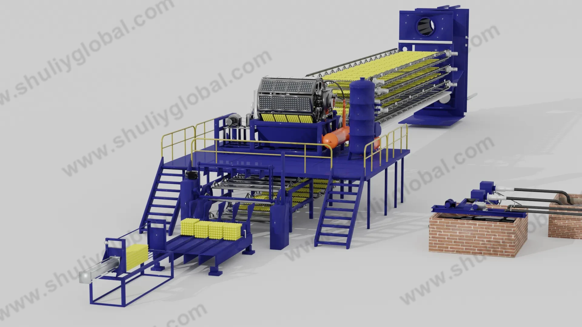 Egg Tray Making Machine