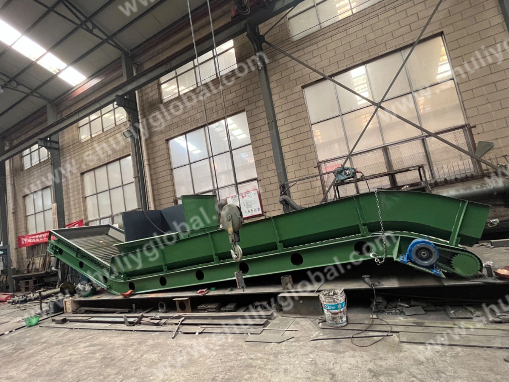 200 tons fully automatic horizontal baler shipped to India