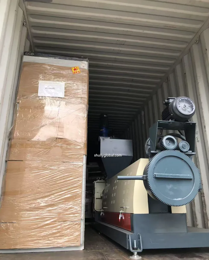 Plastic Pelletizing Machine Shipping