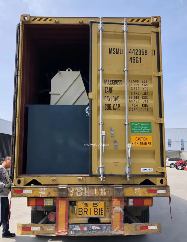 Plastic Pelletizing Machine Shipping
