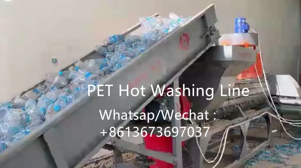 PET Hot Washing Line