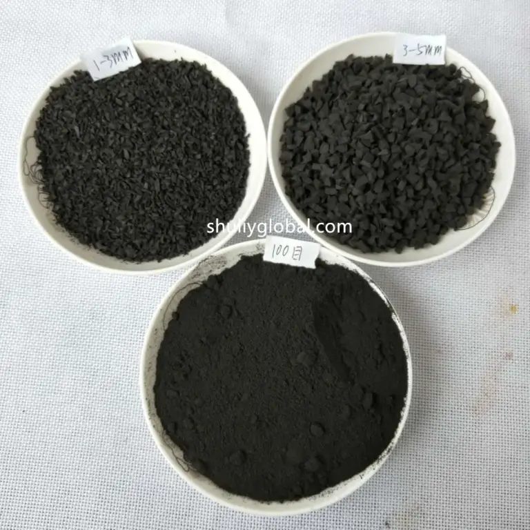 La taille de particule de la poudre de caoutchouc produite par la machine peut être personnalisée