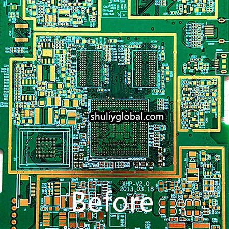 Raw materials for PCB recycling